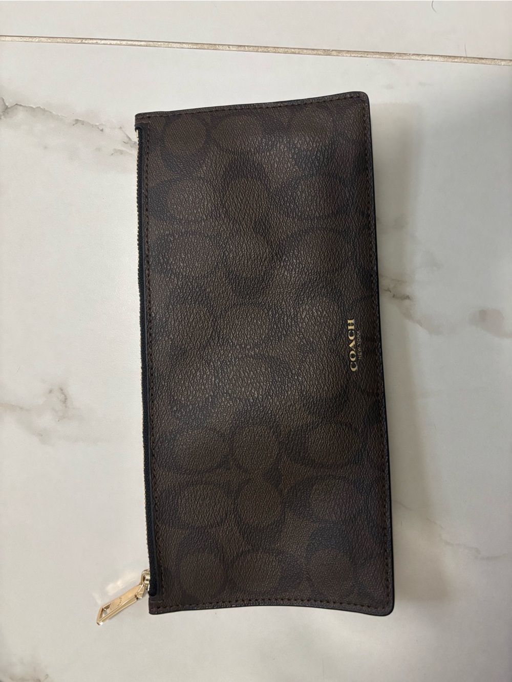 Coach Handheld zip pouch (wallet)